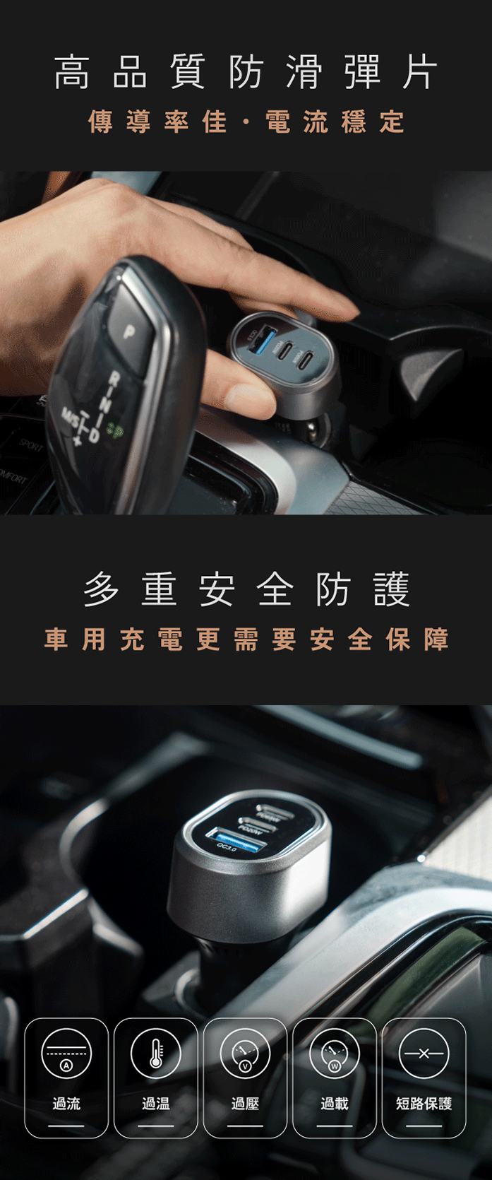 【集購】BEZALEL｜Omnia X MagSafe 車用磁吸無線充電器+85W 車充頭